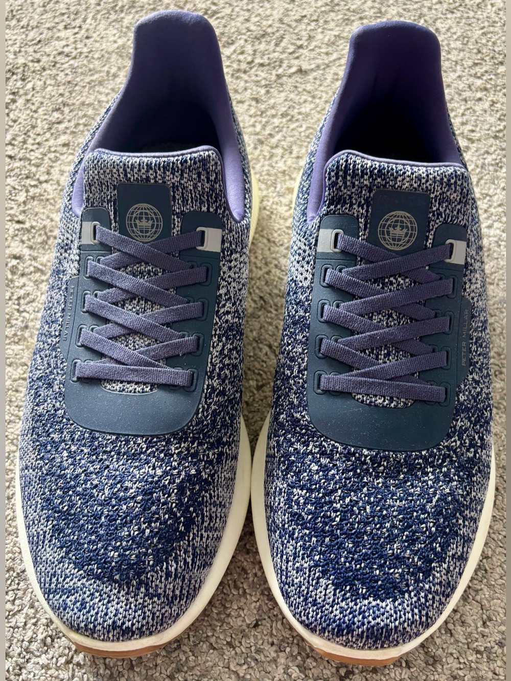 Peter Millar Men's Hyperlite Apollo Navy Sneakers
